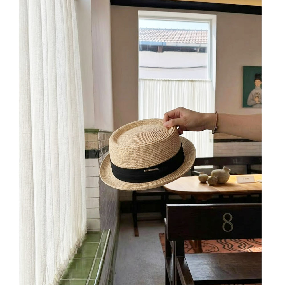 Classic Vintage British porkpi - огляд і ціна Bucket Hat Straw
