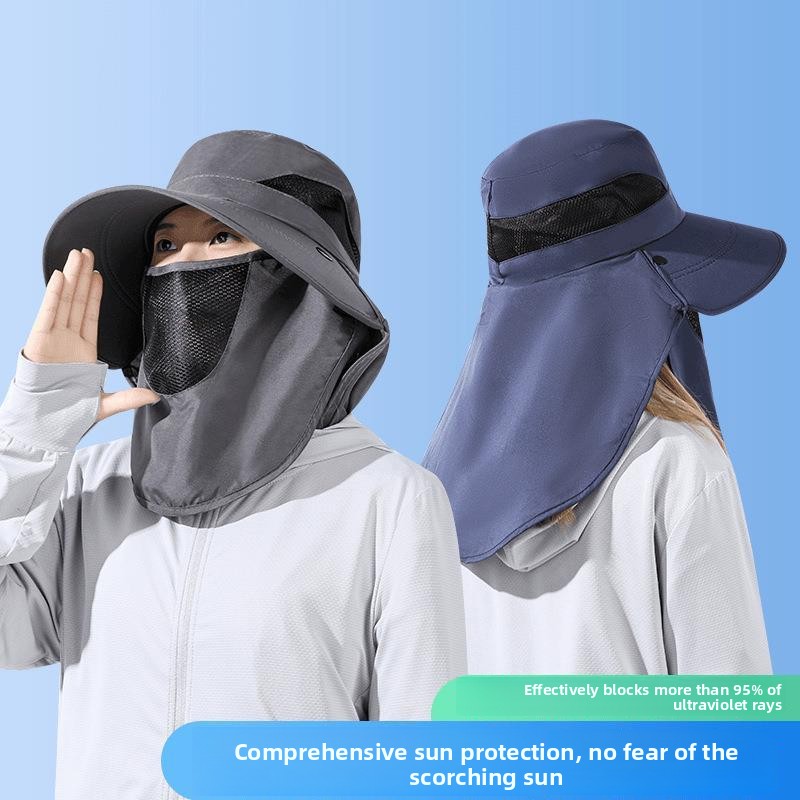 Men Fishing Sun Hat Face Mask  - огляд і ціна Bucket Hat Straw
