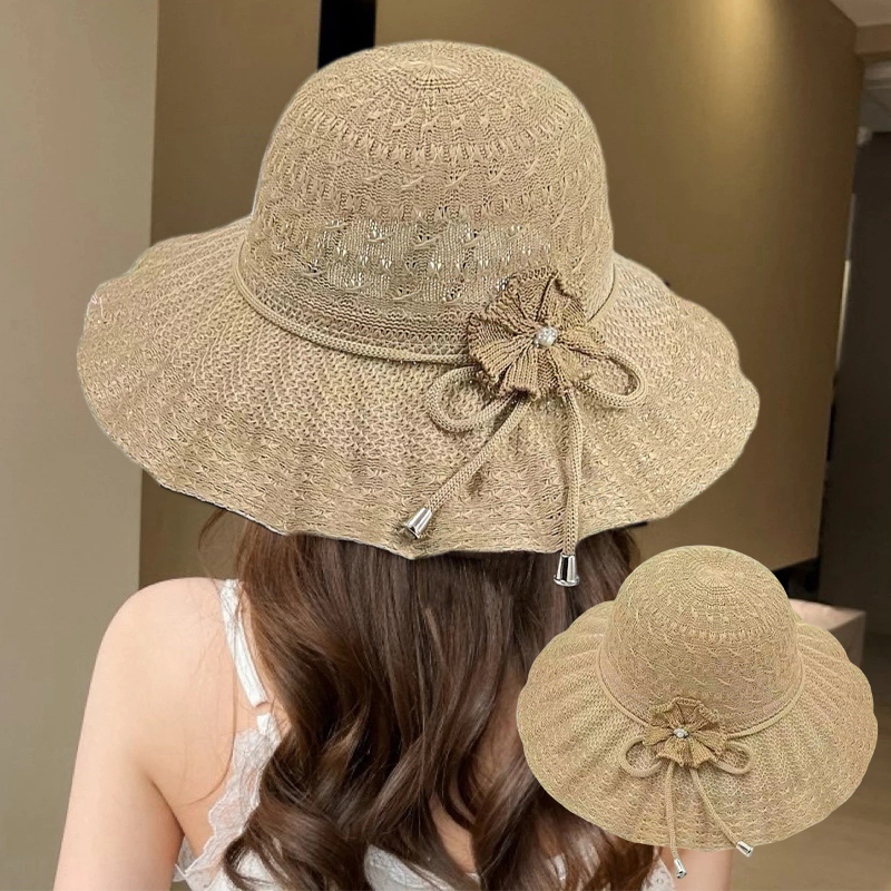 Bucket Hat Summer Sun Hat Wide - огляд і ціна Bucket Hat Straw