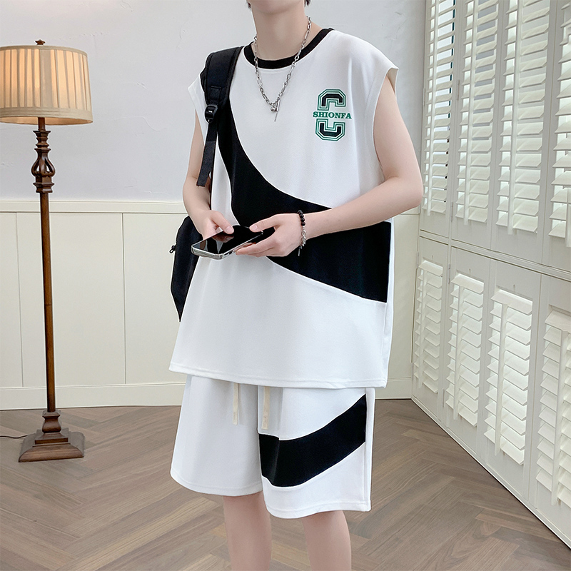 Men's Casual 2-Piece Sportswea - огляд і ціна Shirt Camp Collar