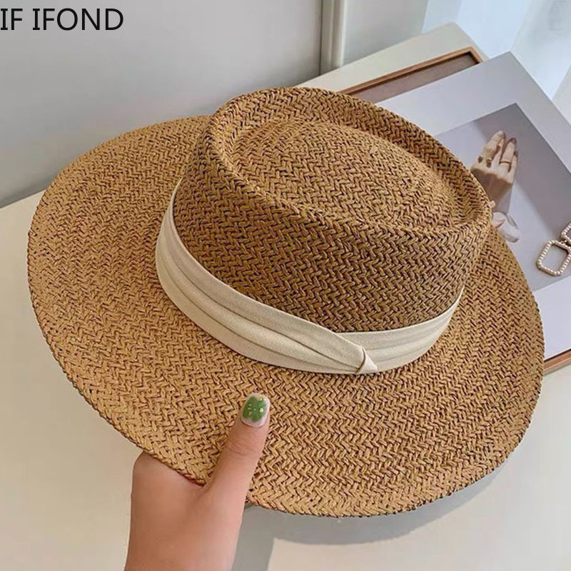 Spring Summer Breathable Straw - огляд і ціна Bucket Hat Straw